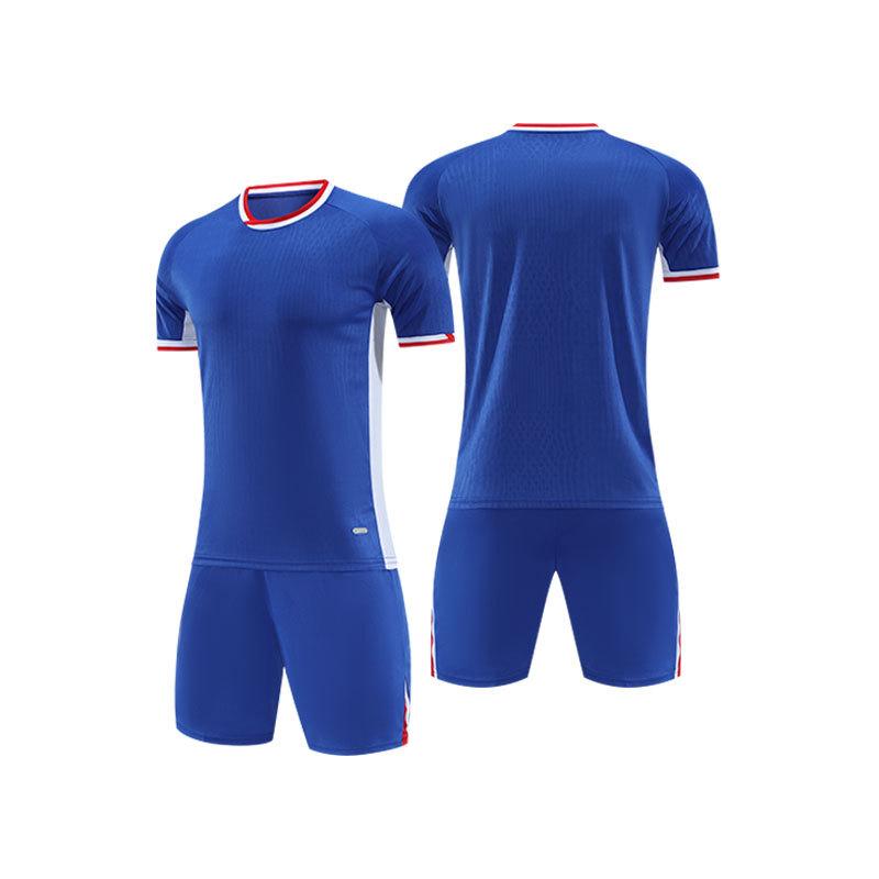 Short-sleeved Football Jersey Set, Competition Training Jersey, Adults and Children with The Same Jersey, Breathable Football Shirt