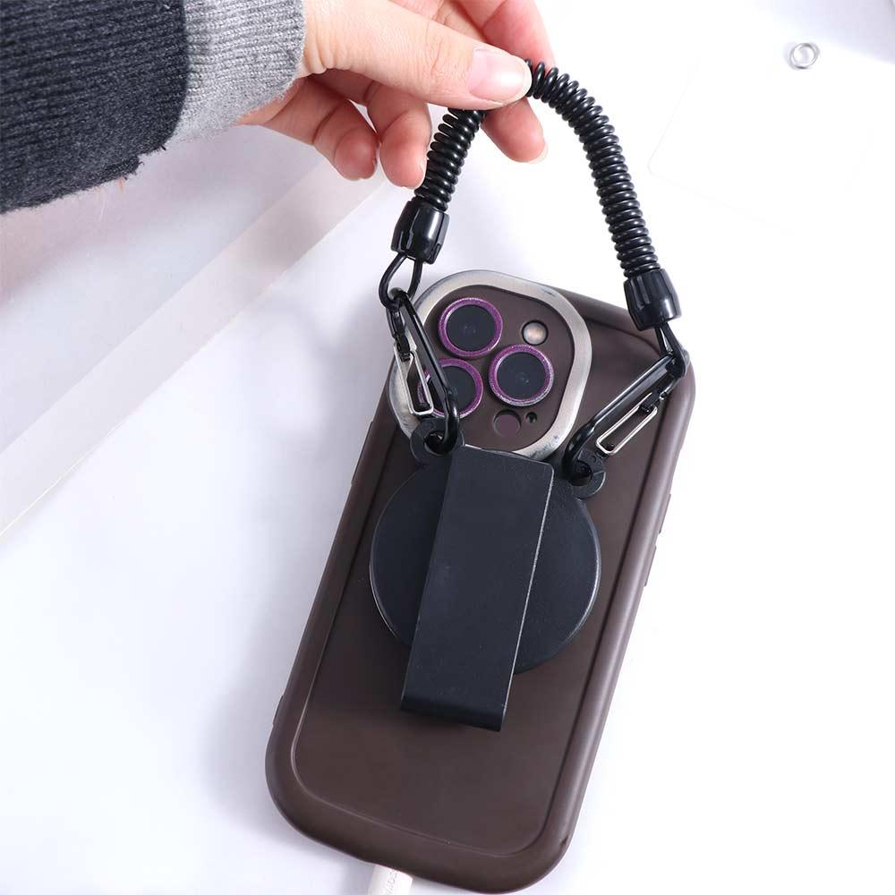 

Free Hands Magnetic Phone Holder Metal Hook Phone Backpack Clip Phone Accessories