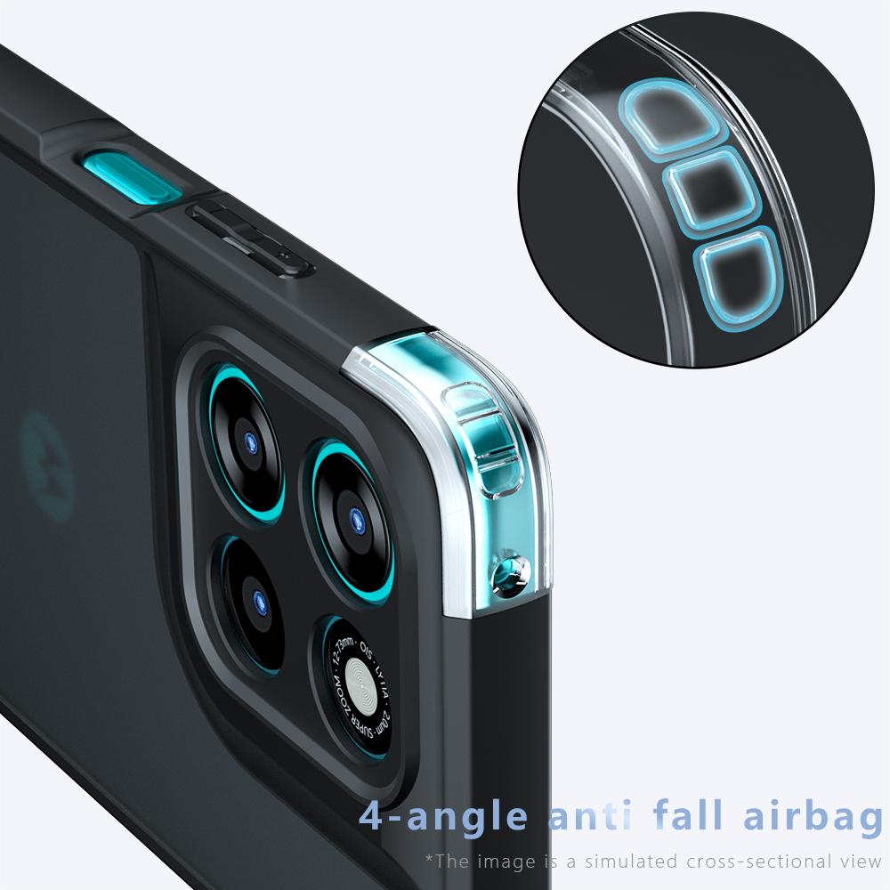 Transparent Cover for Motorola G67 Power G57 Power G100 G100s Case Ultra Thin Matte Translucent Clear Full Protection Funda Capa