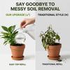 4PCS Self Plant Watering Globes Automatic Waterer with Terracotta Spikes for Vacations Plant Care with Slow Water for Consistent Hydration