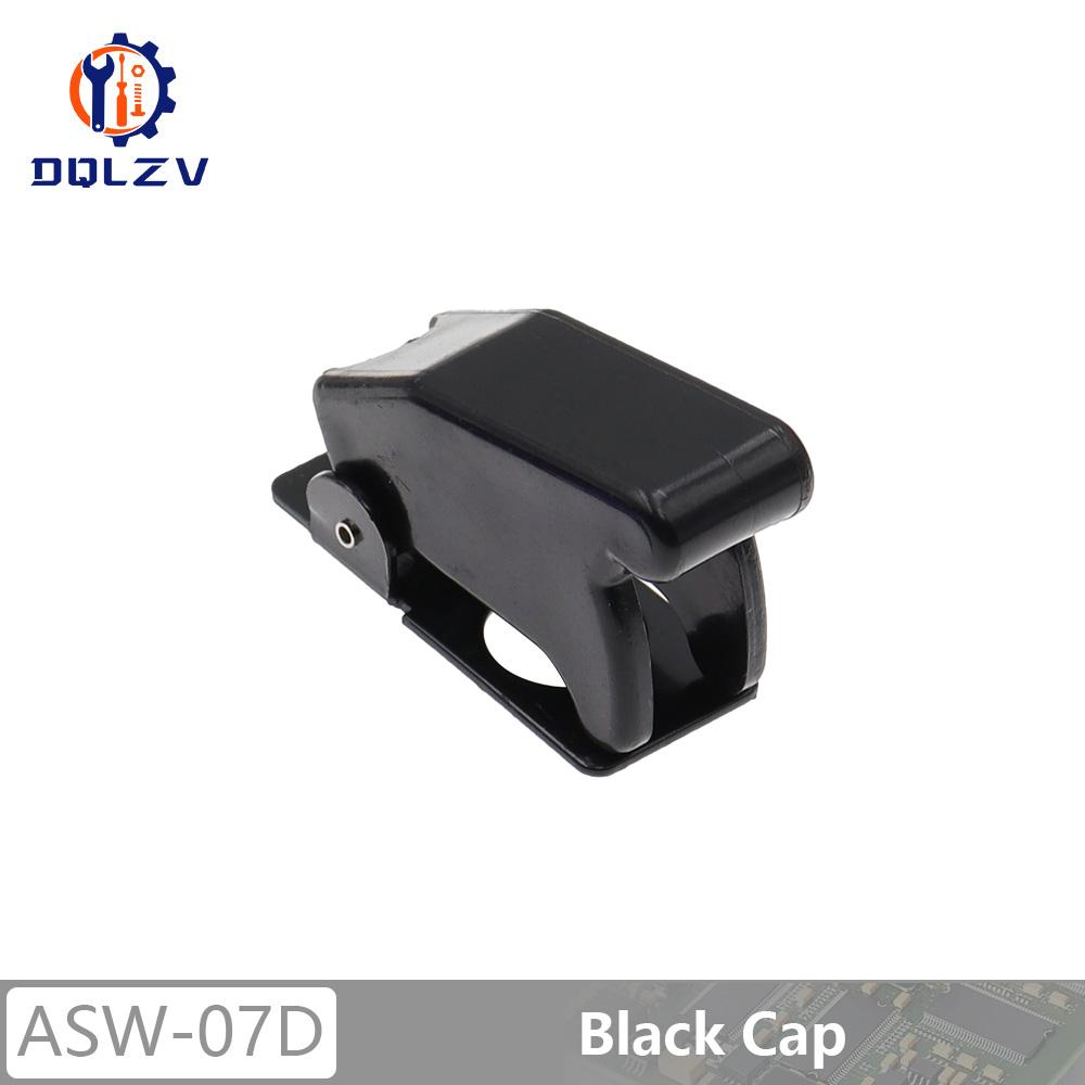 12V 20A SPST Toggle Rocker Switch LED Switch With Protective Cover Car Auto Cover LED Light Toggle Switch Control On/Off RED