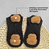 1 Pair Mid-Tube Dance Socks With Anti-Slip Wear-Resistant Sole Leather Sports Yoga Multi-Color Cotton Socks