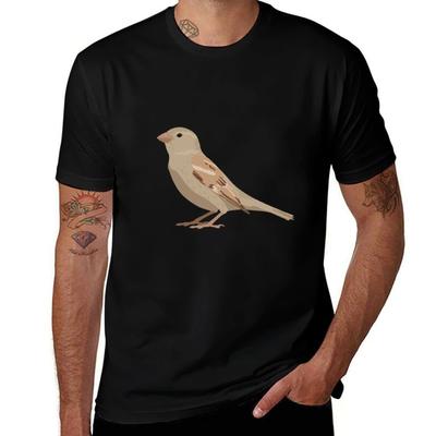 House Sparrow (female) TShirt Urban Casual Loose Fit Tee