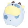 Electric Mini Hand Warmer 2 Levels USB Rechargeable Fast Heating Cartoon Cow Night Light Heater Blue