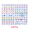 Sanrio B6 Tagebuch (Blocktyp) Little Twin Stars Planer 2025 (Beginnt im Oktober 2024) mit Terminplanaufklebern und Lesezeichen, 456322