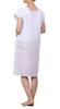 KYOETSU Women's Washable Summer Undergarment, Yukata Slip, White, Silk Fabric, Sleeveless (Free Size)