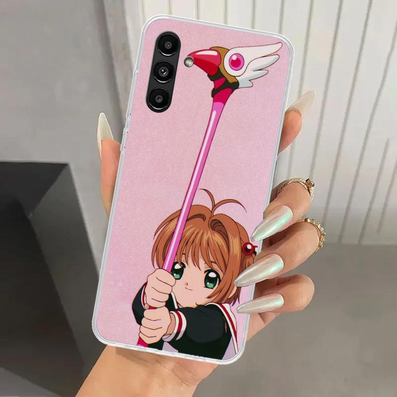 CardCaptor Sakura Anime Phone Case for Samsung Galaxy A16 A26 A36 A56 A15 A25 A35 A55 A14 A24 A34 A54 A13 A23 A33 A53 A05S A04S