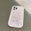 Funda Coreana Linda 3d Láser Mariposa Ovalada Epoxi para Teléfono Para Iphone 14 13 12 11 Pro Max Encantadora Brillante A Prueba de Golpes Cubierta Suave Funda