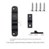 Aluminium Alloy Sliding Pull Door Lock Hardware Push-Pull Window Hook Lock Anti Theft Multifunctional Door Lock Buckle Window