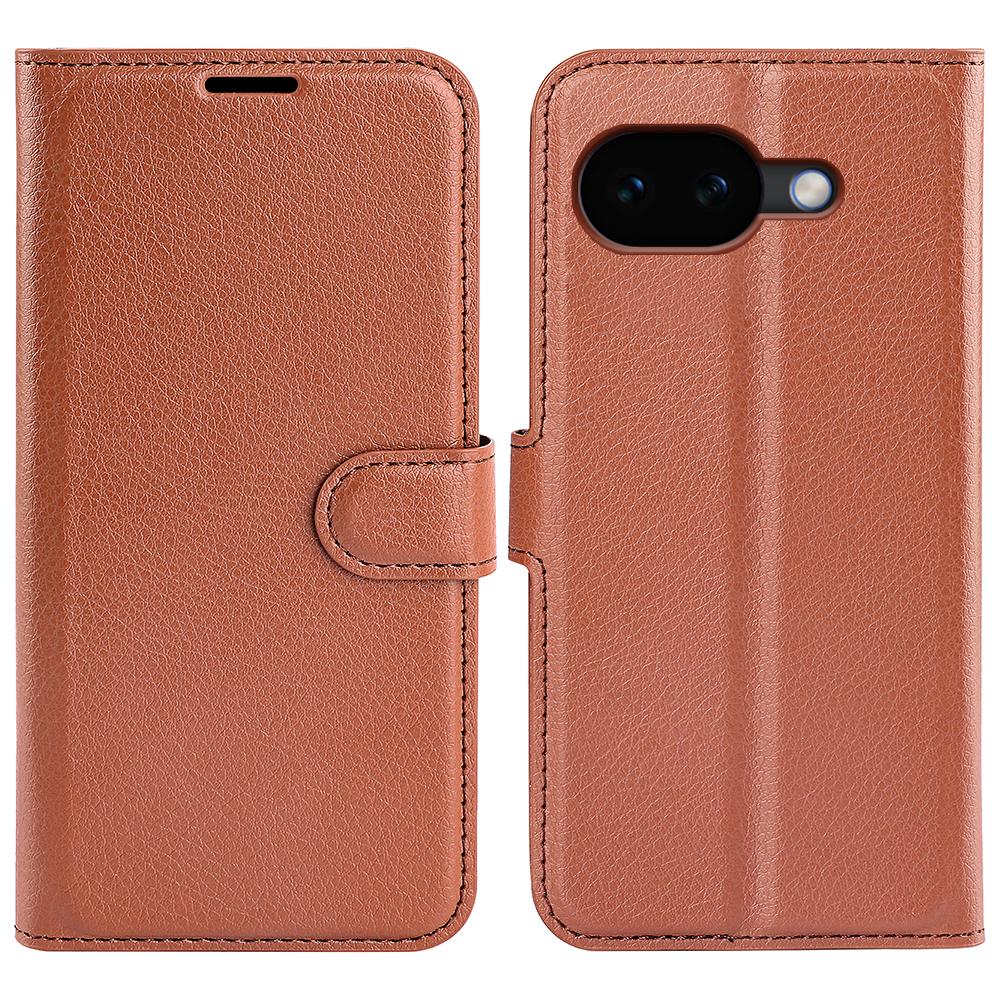 For Google Pixel 10a Case Wallet Stand Litchi Texture Shockproof Leather Phone Cover