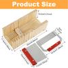 Soap Making Silicone Mold Manual DIY Tool Set anti Deformation and Heat-Resistant Soap Mold Set