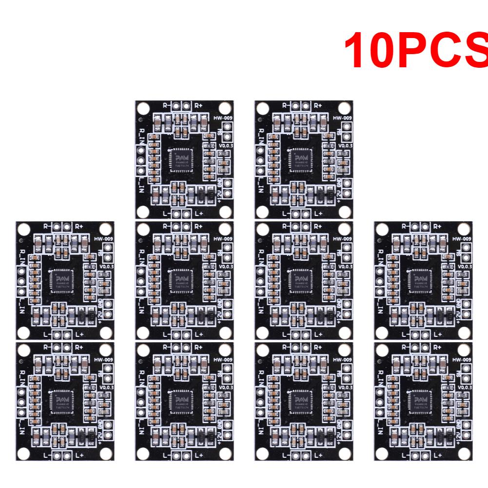 1-20PC PAM8610 Module Digital 2x15W Audio Power Amplifier Board DC7-15 Class D Dual Channel Stereo Voice Sound Amplifier Modules