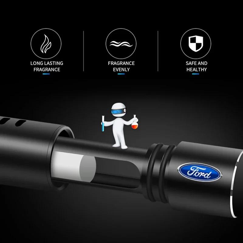 New Car Perfume Car Aromatherapy Stick Air Conditioner Outlet Aromatherapy Clip For Ford Ranger Focus Kuga Mustang S-MAX Transit