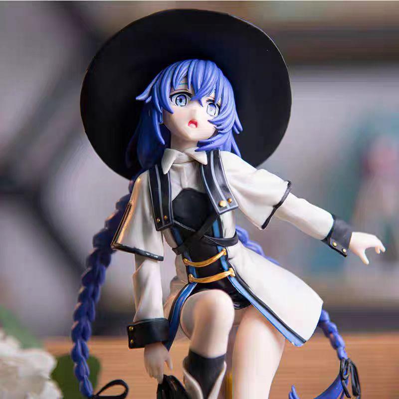 Anime duty-free reincarnation, Rocky figure, dress-up scene, other world magician chassis, car ornament gift