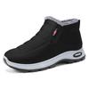 Men'S And Women'S Winter Casual And Comfortable Fleece Warm Plus-Size Cotton Boots, Snow Boots, Cotton Shoes And Ankle Boots