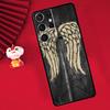 Daryl Dixon Wings Zombie Case For Samsung Galaxy S24 S23 S25 S26 Ultra S20 FE S21 S22 Plus S10 S25 FE Cover Funda