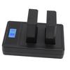 Camera Battery 2300mAh with Charger Portable for KISSX50 X70 T5 T3 T100 4000D 3000D 2000D 1500D