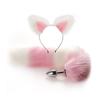 Sm Erotic Fox Tail Anal Plug Metal Vestibule Plug Adult Toy Artificial Tail Set Fox Role Play