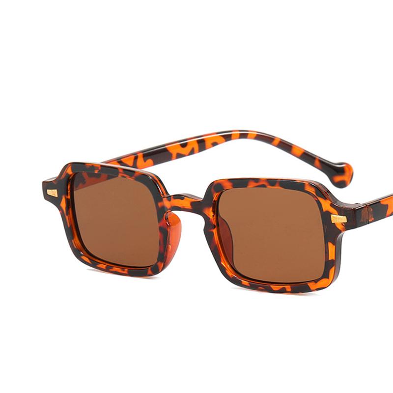 

Retro Gradient Rectangle Sunglasses Men Hip-hop Punk Glasses Small Square Shades Brand Designer Vintage Sun Glasses Women only 1pcs sunglasses