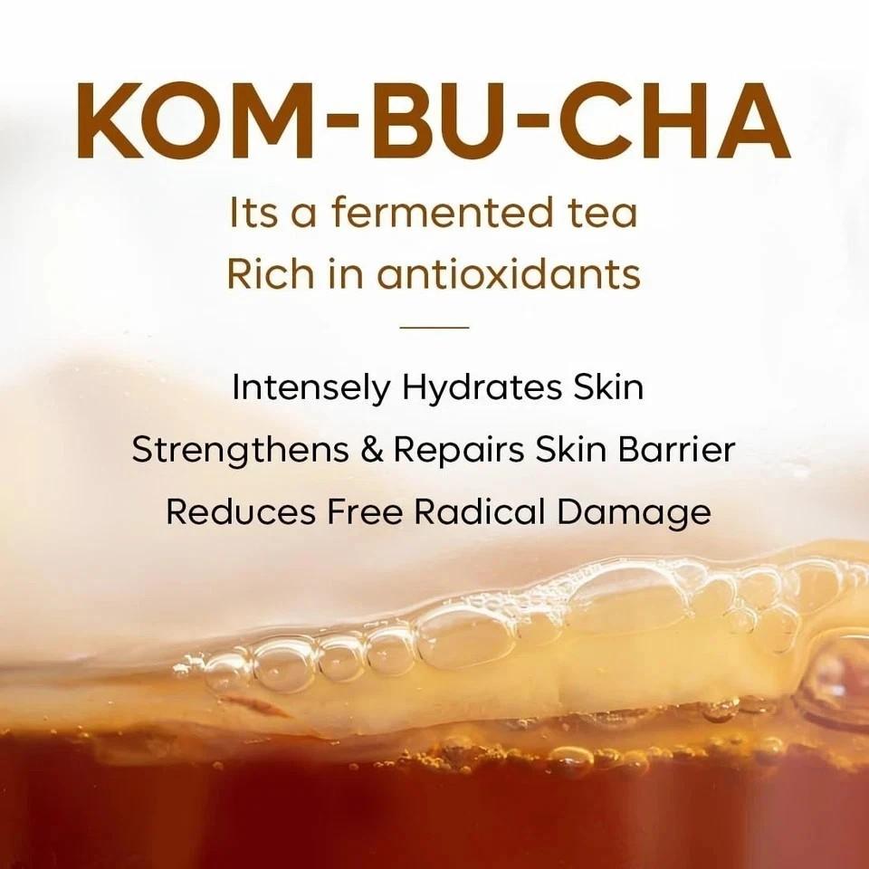 mCaffeine Kombucha Hydrating Face Cleanser with Hyaluronic Acid 100ml