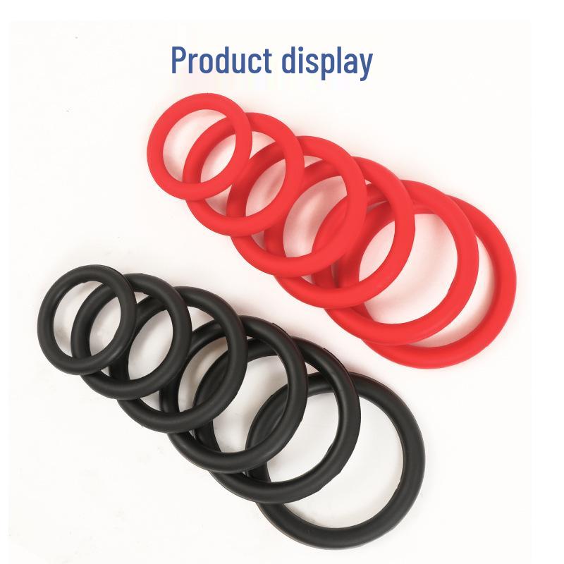 Men's Silicone Lock Ring for Enhanced Performance and Delayed Ejaculation - Erotic Adult Toy.