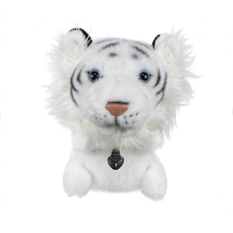 Plush Tiger Golf Club Head Covers Cute Animal Headcover for Golf Clubs 1/3/5 Driver Protect Golf Clubs From Scratches