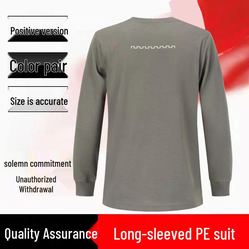 Jihua Quick Dry Long Sleeve Sports T-shirt - Breathable Outdoor Training Top