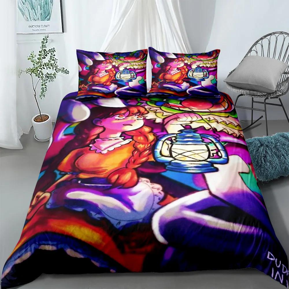 Surprise Duvet Cover Set without sheet King Queen Double Full Twin Single Size Bed Linen Set