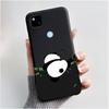 Coque Pour Google Pixel 4A 4 A 4G Noir Coque de Téléphone Esthétique Mignon Chat Dessin Animé Mince Souple TPU Silicone Arrière Pour Pixel4A Coquille