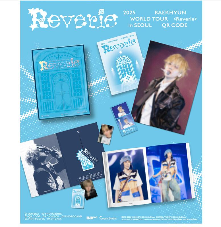 [VORBESTELLUNG] BAEKHYUN 2025 WELTTOURNEE <Reverie> in SEOUL – QR-CODE
