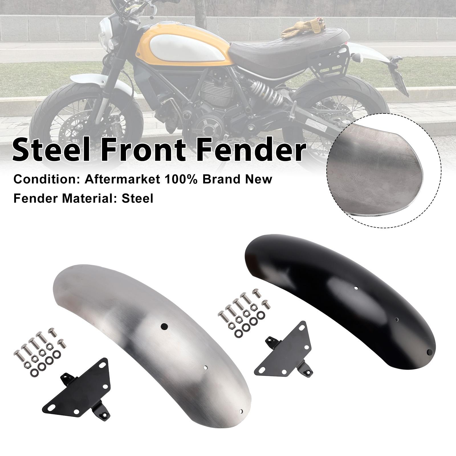 Steel Front Fender Mudguard For Ducati Scrambler 1100 800 2015-2025