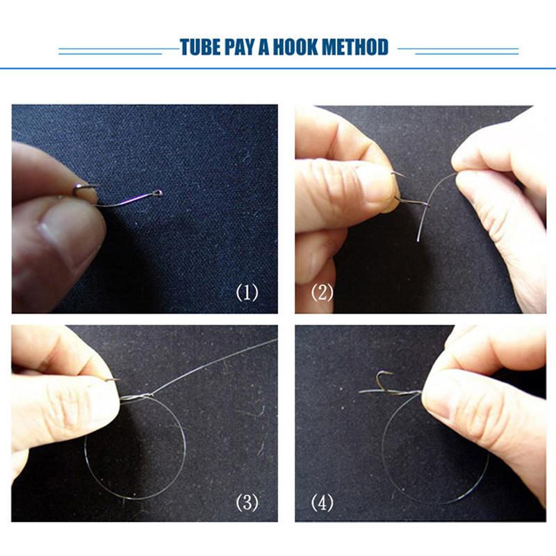 100 PCS Fishing Hooks Stainless Steel Incisive Barbed Fishing Circle Hook Set Fishing Tackle