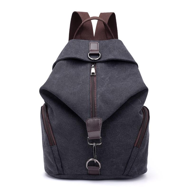 Canvas Damentasche Retro Casual College Style Rucksack Mode Handtasche Casual Everything Rucksack