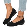 Mocassini Sneakers da Donna Taglie Forti con Punta Acuta e Tacco a Zeppa - Primavera 2024