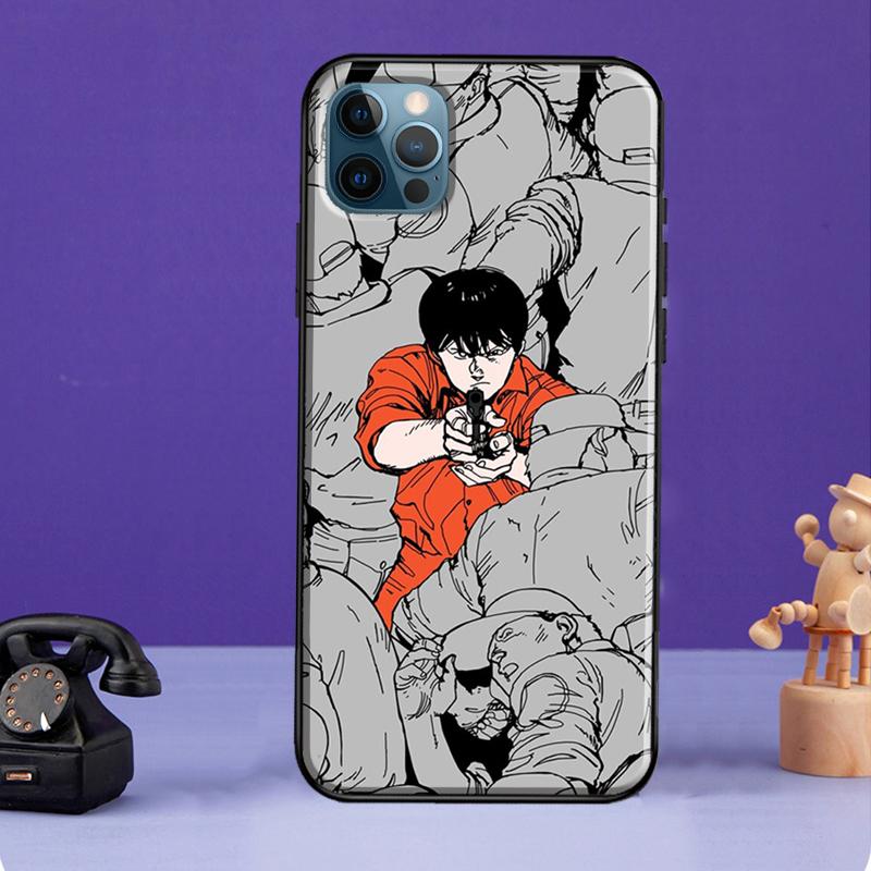 Akira Retro Vintage Phone Case For iPhone 11 14 13 Pro Max XS XR X SE 2020 5S 6S 7 8 Plus 12 Mini Back Cover
