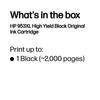 HP 953XL (L0S70AE) Ink Cartridge, Black