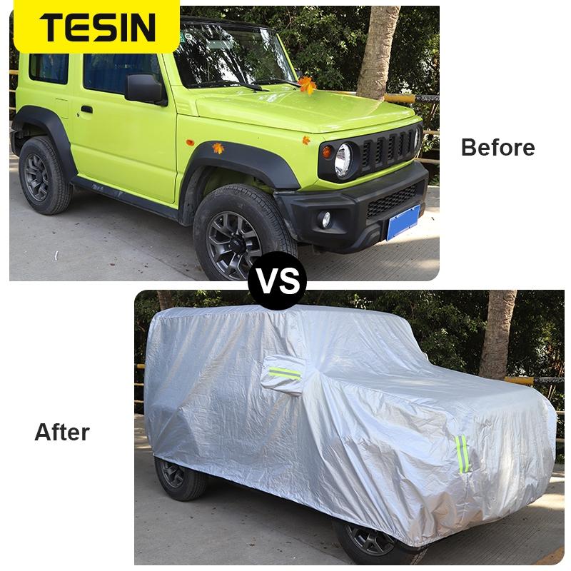 Car Body Covers Outdoor Waterproof Sun Rain Snow Protection UV Accessories For Suzuki Jimny    2022 Exterior