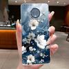 For Motorola Moto G6 Plus Case Clear Luxury Fashion Butterfly Flowers Soft Silicone Phone Cover for Motorola G6 Plus G6+ Casing