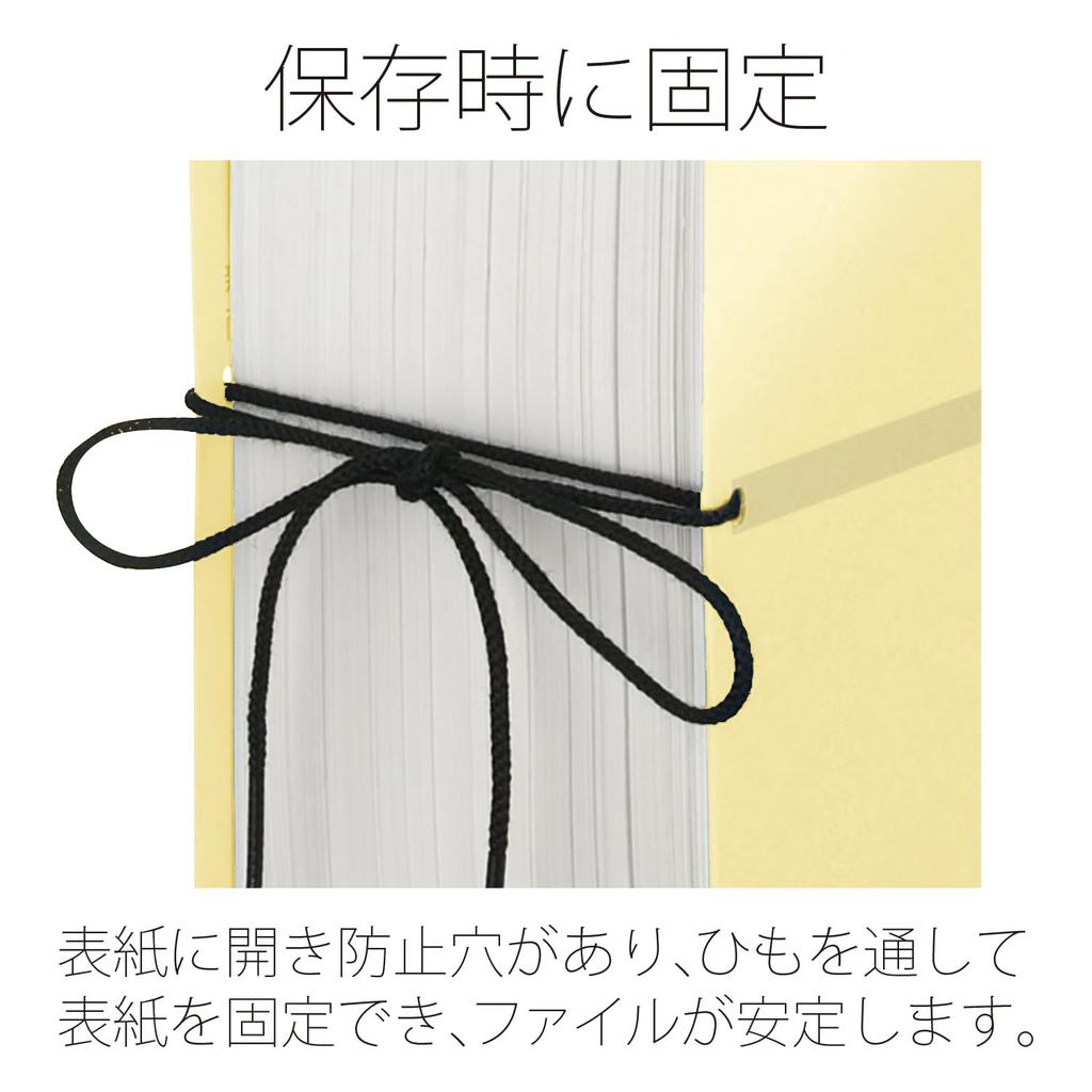 Plus Flat File Expandable Binding String Type Replacement 10 X 10 A4, Spine, Senobas, / Cover, Beige, Pieces, FL-023SH, 89-136