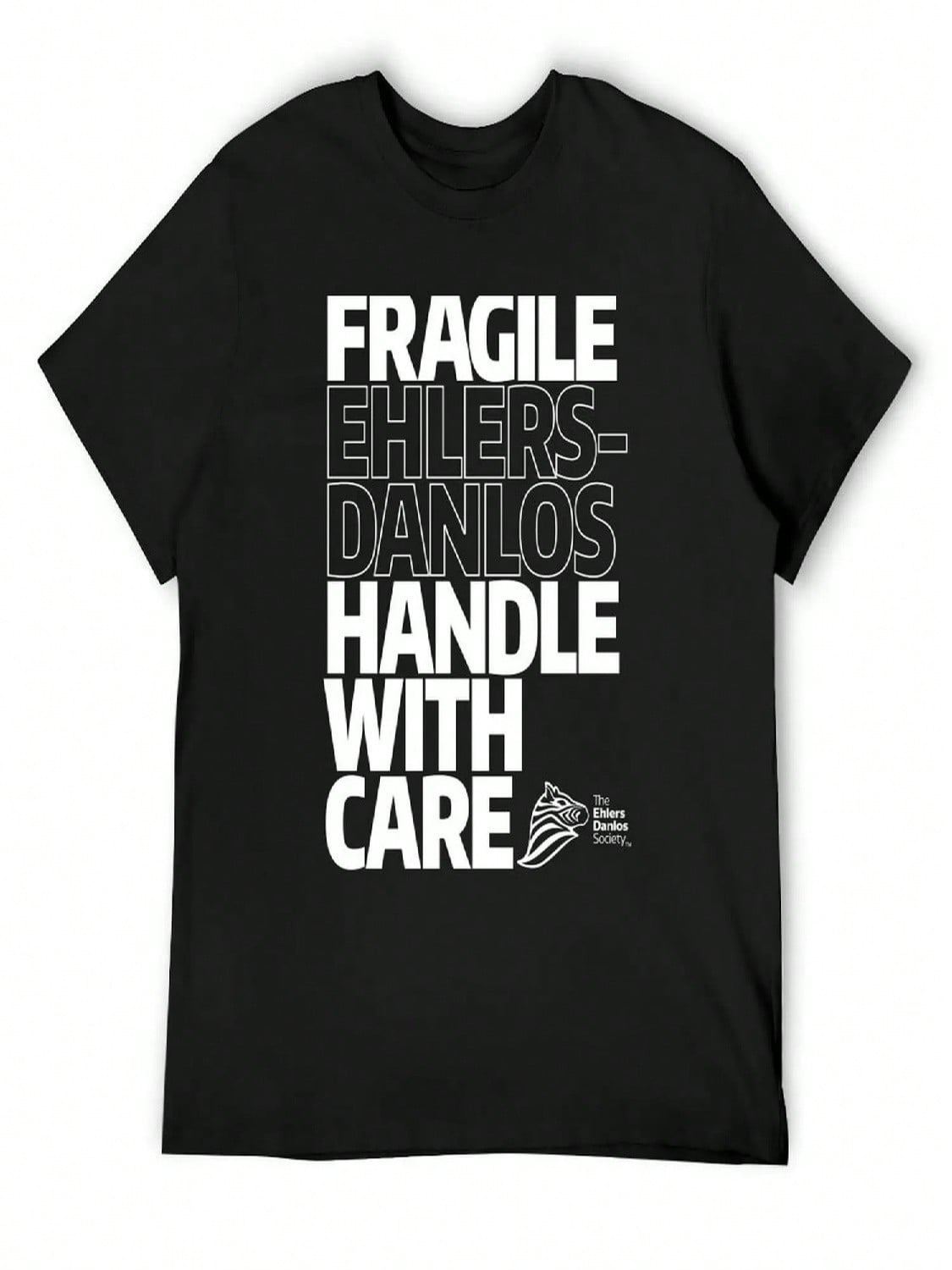 Fragile_ Handle With Care T-Shirt Summer Top Plus Sizes T-Shirt unisex S разноцветный