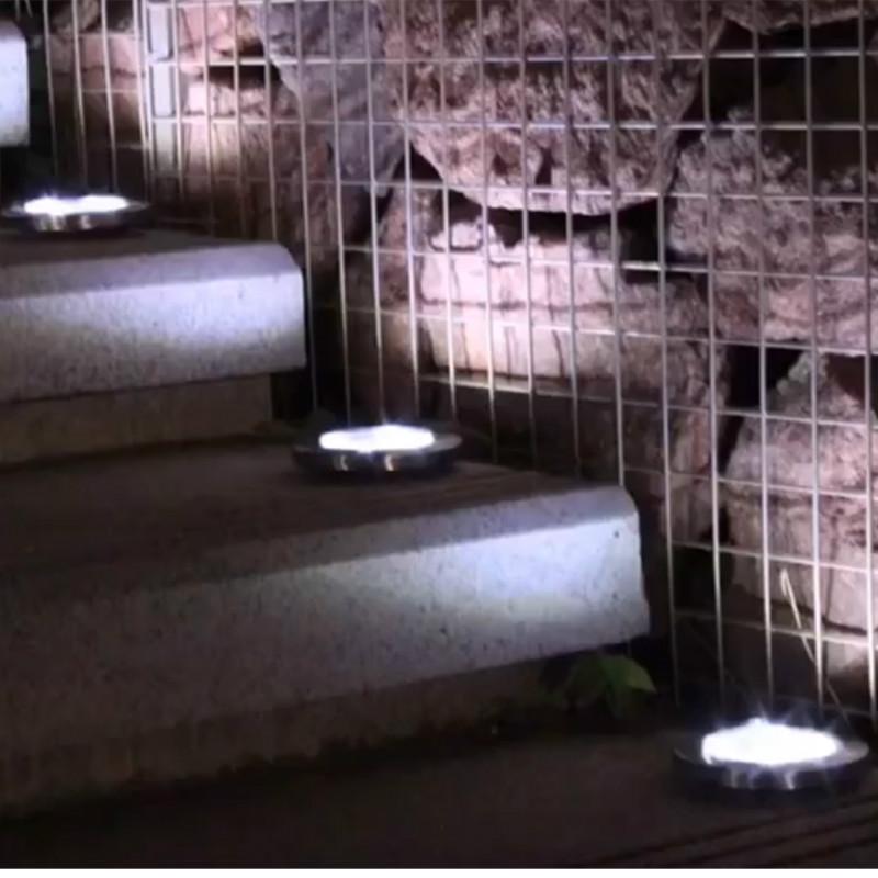 Ground Light Solar Garden Yard Landscape Lawn Lamp Buried Light Outdoor Road Stairs Decking Light