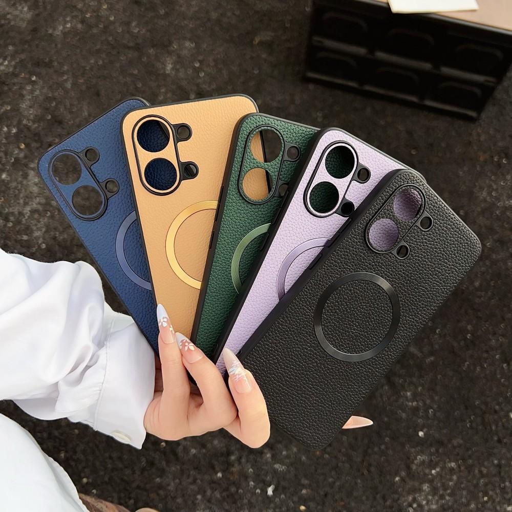 For Xiaomi POCO X8 Pro Max Case Luxury PU Skin Magnetic Wireless Charging Protective Back Cover Case For POCO X8Pro Max Shell