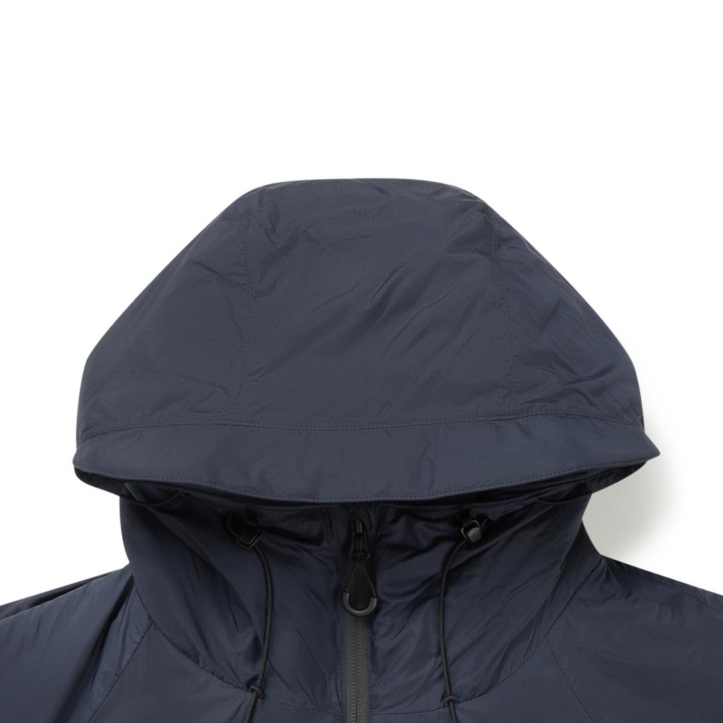 Li Ning Fitness Series Casual Fashion Urban Cycling Commuting Sports Hooded Loose Logo Cotton Jacket Men Jacket Navy-Blue AJMV257-5