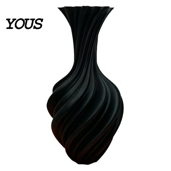 Vaso Decorazione da Tavolo Stampato 3D a Spirale, Fioriera Minimalista Moderna per Fiori Secchi da Arredo Casa, Scaffale Artistico Nordico, Idee Regalo Creative