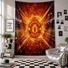 Tapisserie murale Manchester United Décoration d'intérieur Tissu à suspendre au mur pour chambre à coucher Salon Arrière-plan