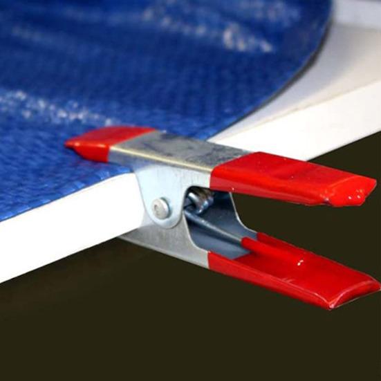 1/8 Pcs Outdoor A-shaped Clip Heavy Duty Jaw Opening Thick Rust-Proof Comfortable Handle Anti-slip No Deformation Strong Spring Clamp Woodworking