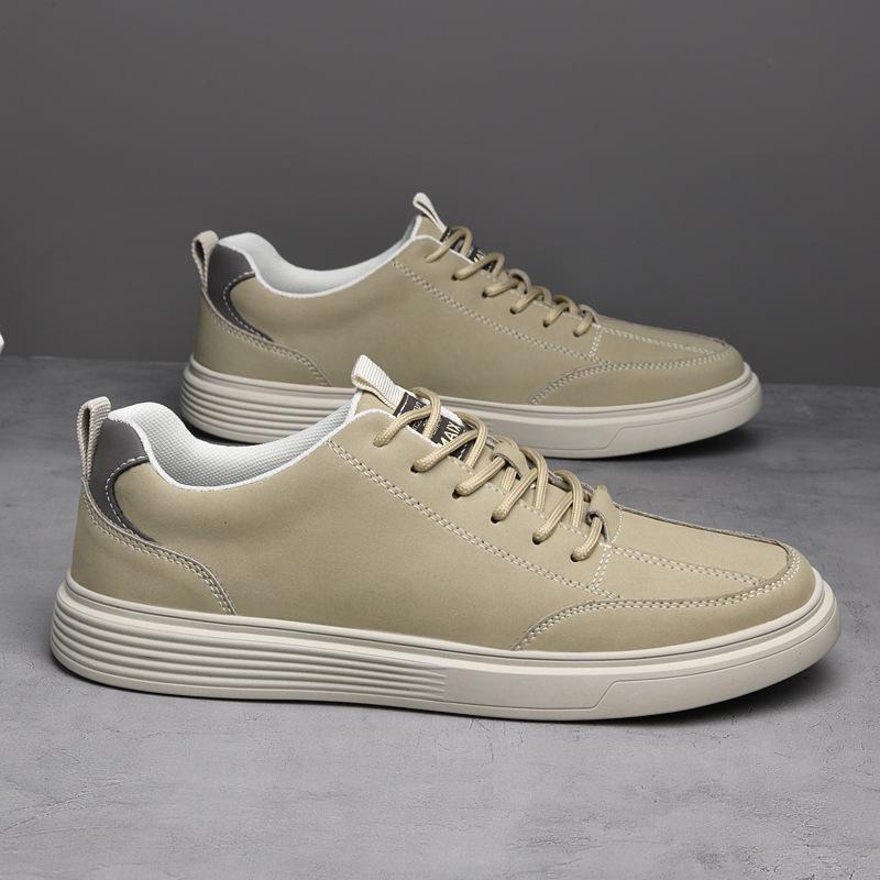 

Мужская обувь 2025 лето новая молодежная легкая роскошь на шнуровке увеличивающая рост обувь на платформе тренд мягкая подошва британский стиль повседневная обувь 38