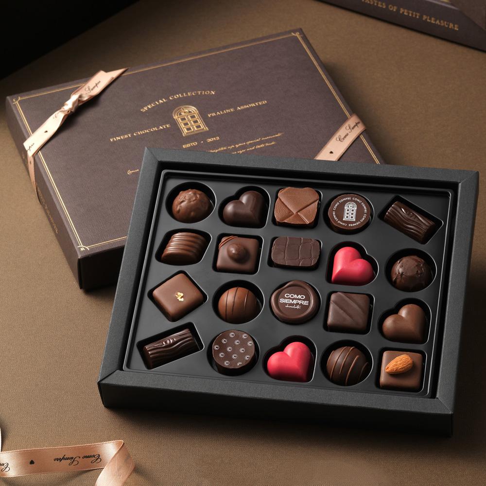 Como Sempré Signature Handmade Chocolates 20 Pieces