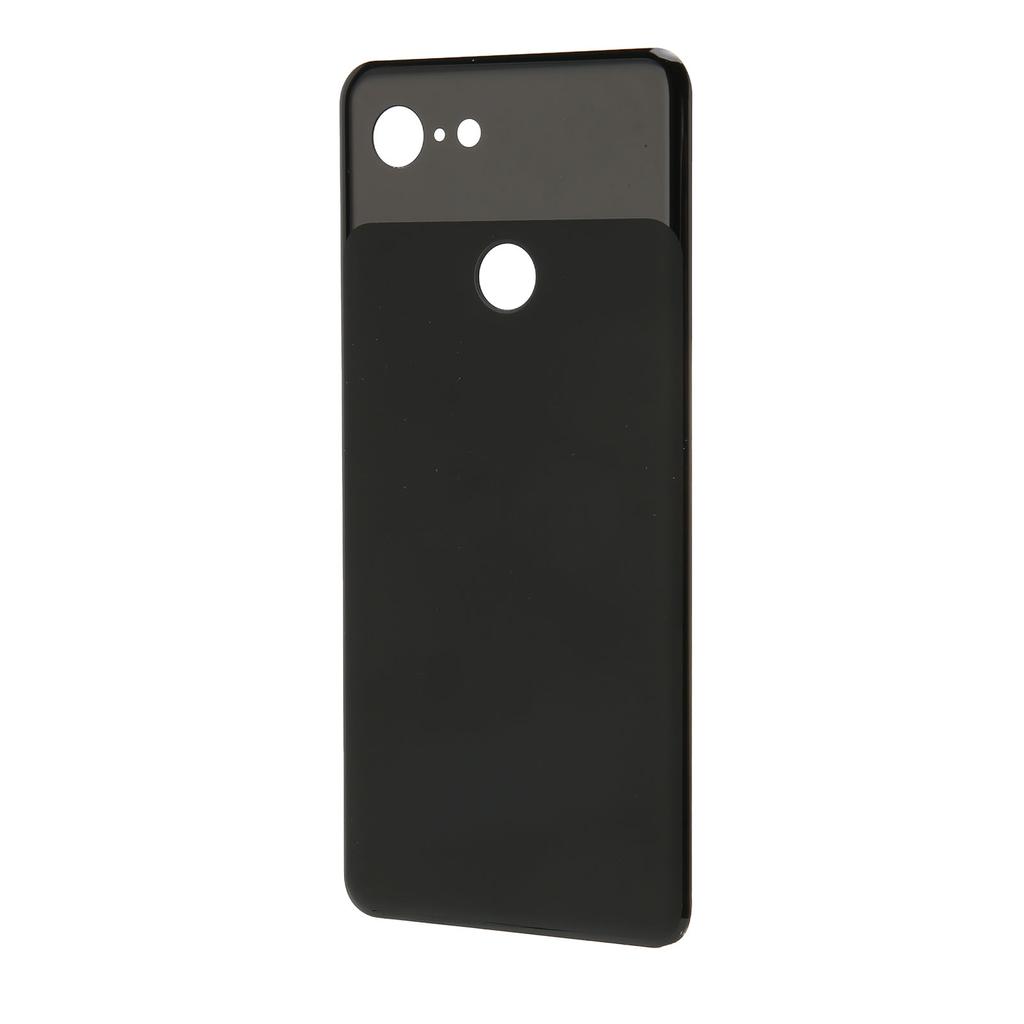 5.5in Battery Back Glass Rear Cover Replacement Black Battery Back Housing Door for Google Pixel 3 G
