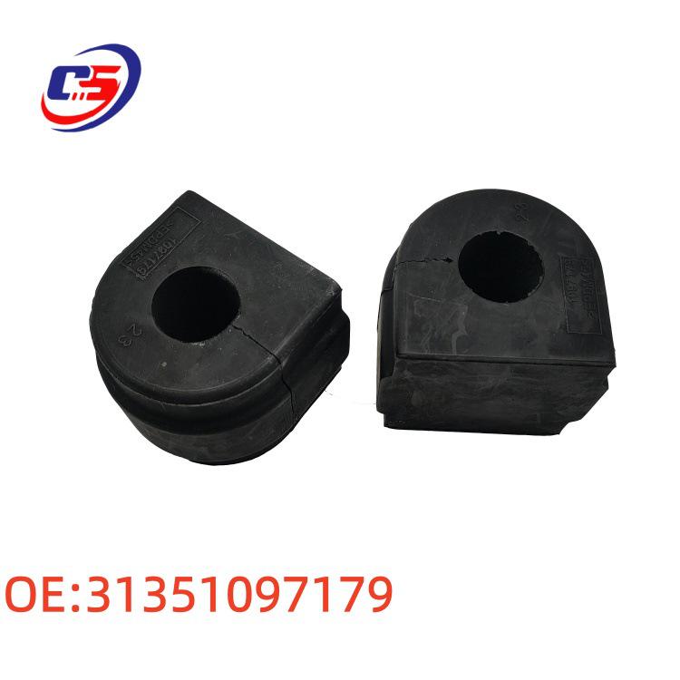 BMW E46 Front Stabilizer Bar Open Rubber Bushing 31351097179